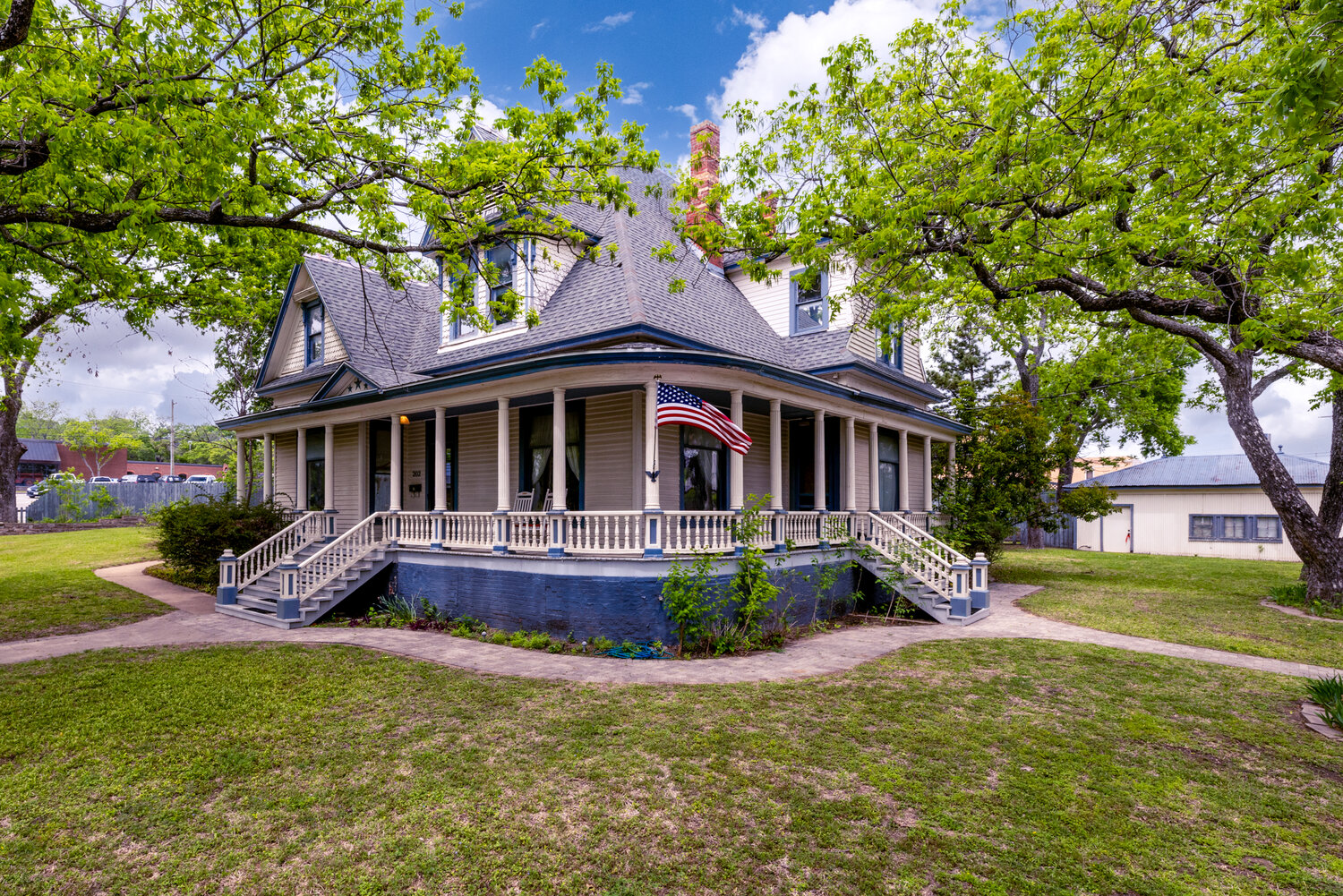 The Lowe-Wright House is one of a half dozen homes on display at this year’s Candlelight Tour of Homes Dec. 14 from 10 a.m.-6 p.m. Also on the tour will be Prince Memorial Church, Chandor Gardens, Doss Heritage and Cultural Center and the Parker County Courthouse.