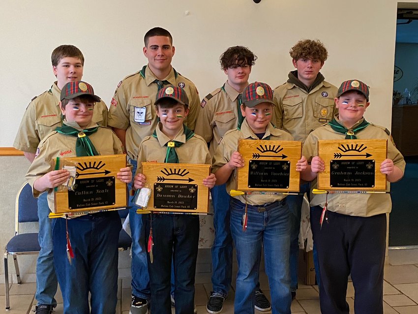 Cub Scouts move up... | The Reporter (Catskills Today)