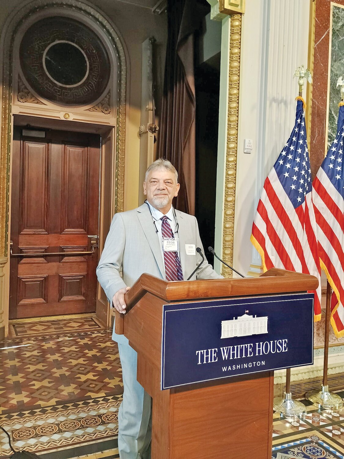 Emanuel County officials travel to Washington to advocate for Helene Recovery Funding at White House Leadership Conference