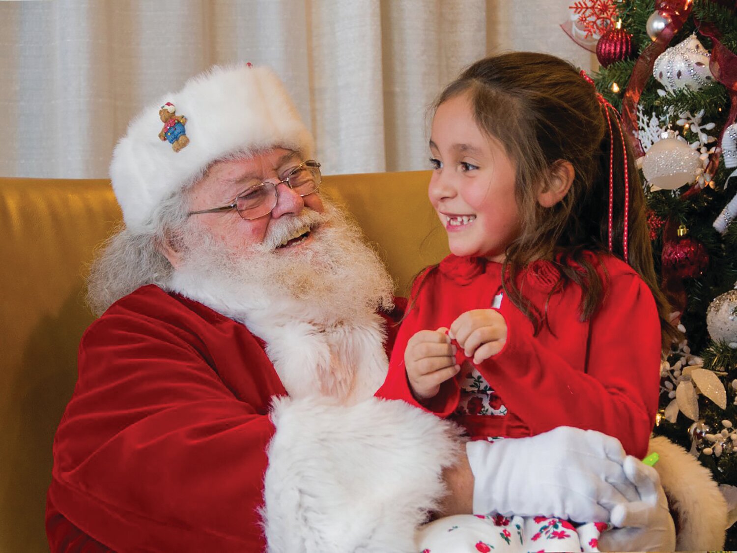 Dick Marshall played a most convincing Santa Claus for many years in Hooksett.