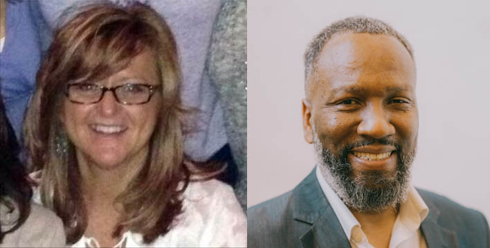 Kelly Eskew and Anthony Grice