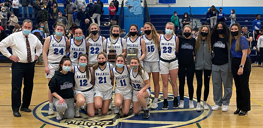 The Wallkill girls&rsquo; basketball team won the MHAL championship on Thursday with a 74-59 win over the Millbrook Blazers at Wallkill High school.