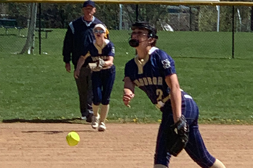 Newburgh hurler Samantha Williams delivers a pitch in Saturday&rsquo;s 13-4 non-league win over Washingtonville.