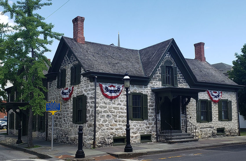 The Persen House is located at the corner of Crown and John Streets in uptown Kingston&rsquo;s Stockade National Historic District.