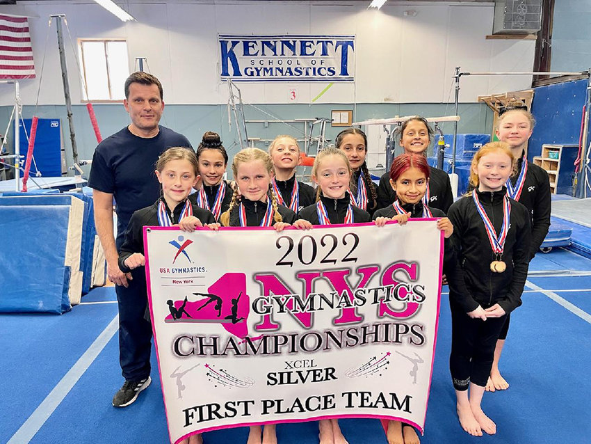 The Kennett&rsquo;s Gymnastics Xcel Silver Gymnastics team won the 2022 state championship in Buffalo from April 29-May 1.