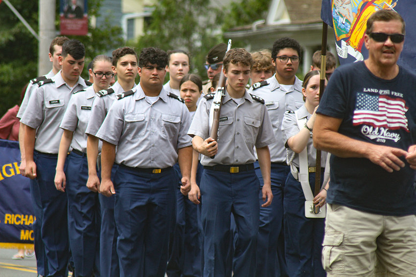 Valley Central&rsquo;s Junior ROTC unit participated in the Village of Montgomery Parade.