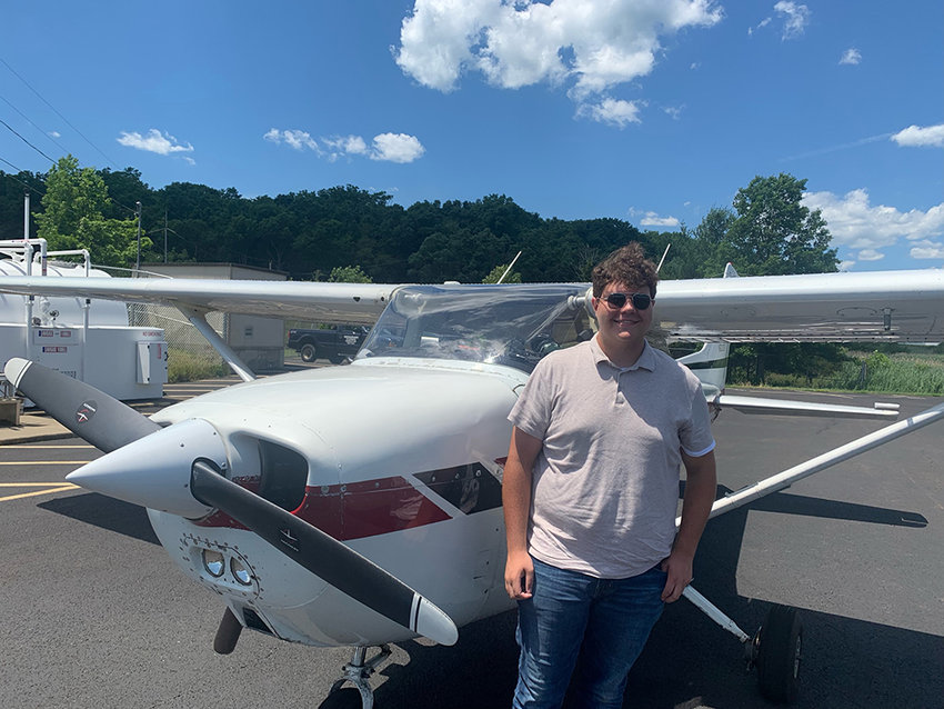 Wallkill graduate Dustin Colombo finally obtained his Private Pilot&rsquo;s License from the Ulster County Board of Cooperative Educational Services [BOCES] Aviation program and will attend Embry-Riddle Aeronautical University in Daytona, Florida this fall.