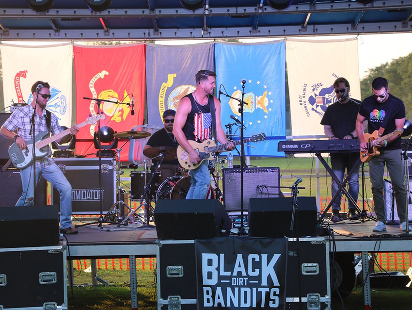 The Black Dirt Bandits performing at the 2019 Orange County Freedom Fest.