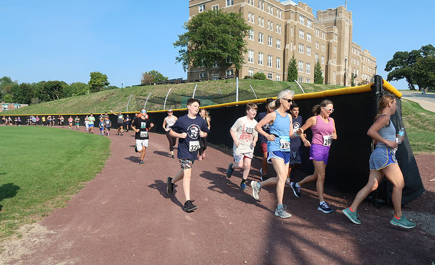 About 200 runners participated in the BDMS Cupcake 5K fundraiser on the Mount Saint Mary College campus on Sunday, September 18.