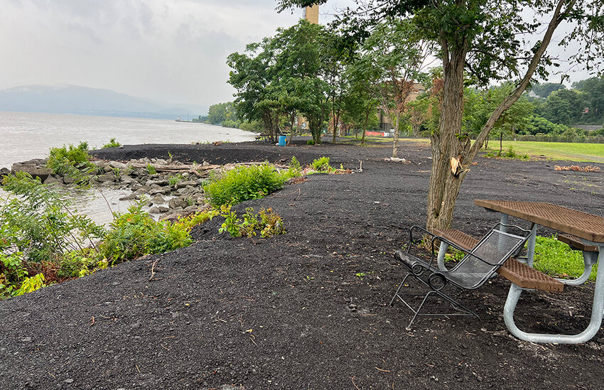 City of Newburgh People&rsquo;s Park/Consolidated Iron drew concerns from the public and environmental advocates after images surfaced of clearing along the waterfront.