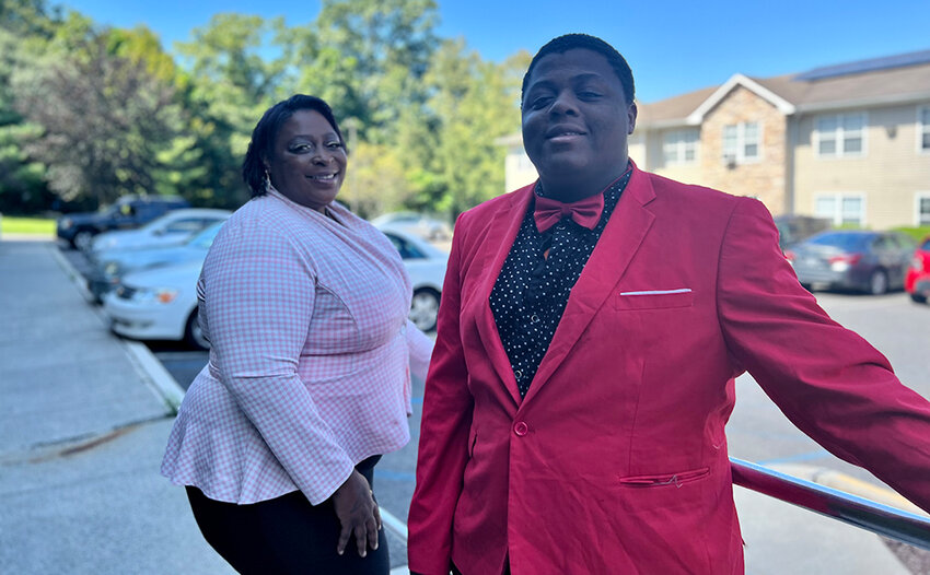 Shablee Mays and son Shamar Fox invite the Newburgh community to We Eat Together on Saturday, September 9 for home cooked food, donated items and to support the community.