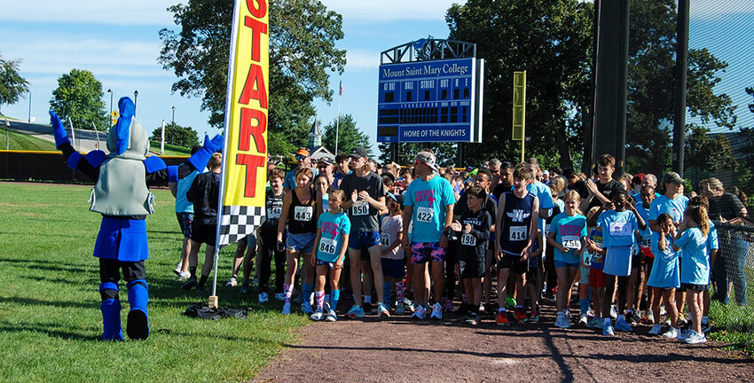 Nearly 250 runners participated in the BDMS Cupcake 5K fundraiser on the Mount Saint Mary College campus on Sunday, September 17.