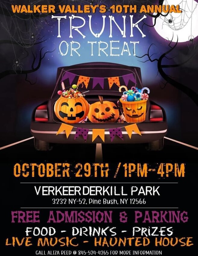 Walker Valley's 10th Annual Trunk or Treat | My Hudson Valley