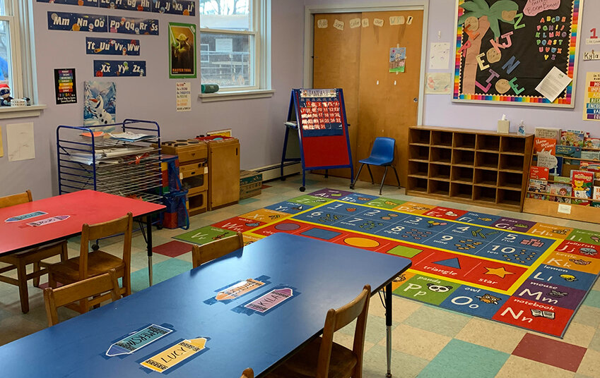 Wallkill Nursery classroom.