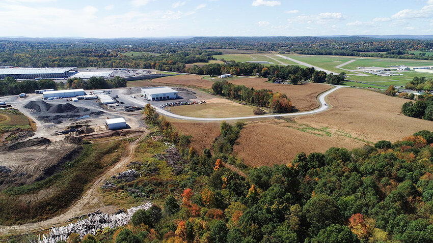 The proposed Aden Brook Business Park overlooks the Orange County Airport in Montgomery.