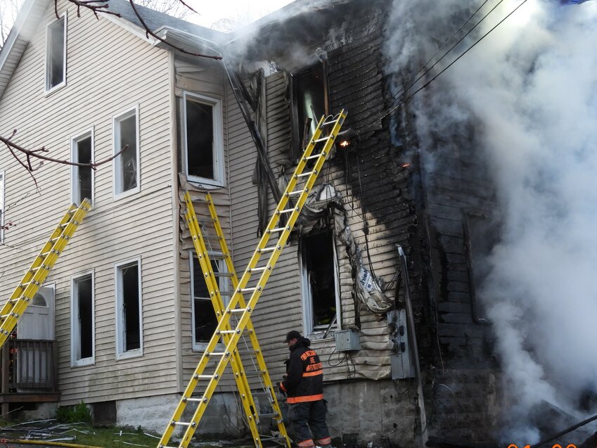 Firefighters responded to 54 Walnut Street in Walden on Sunday morning.
