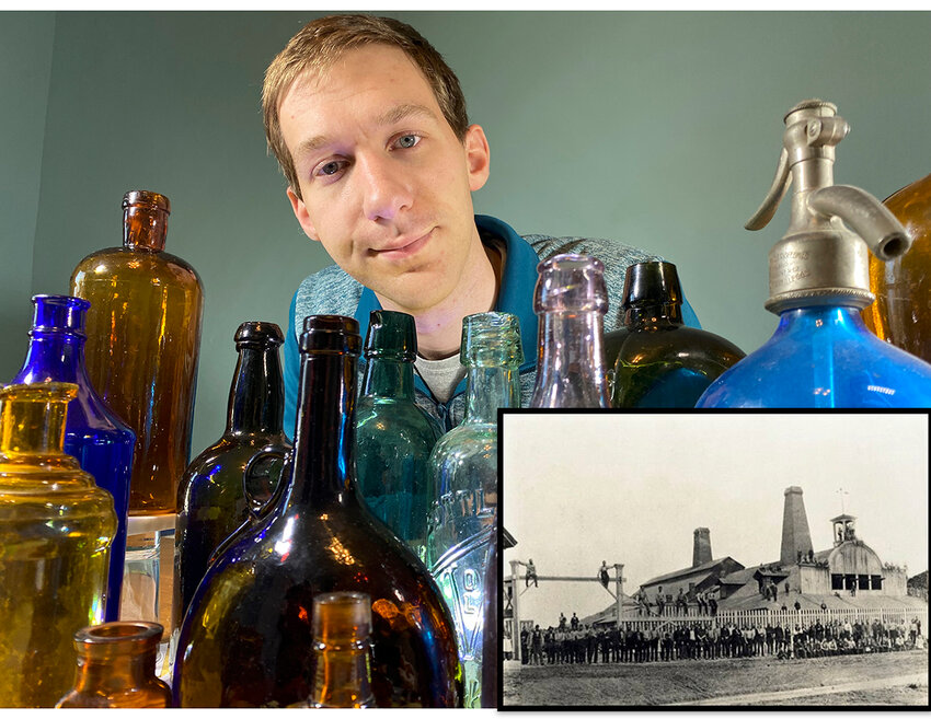 Historian Alex Prizgintas presents a special program on the history of the Ellenville Glass Works, Saturday in Cragsmoor.