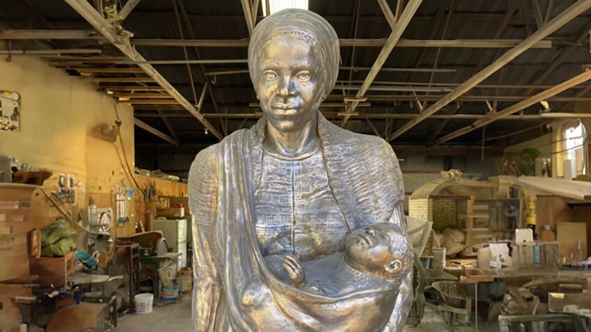 A statue of Sojourner Truth, a prominent civil rights leader will be displayed in Kingston and Newburgh, before finding a permanent home on the SUNY New Paltz campus.