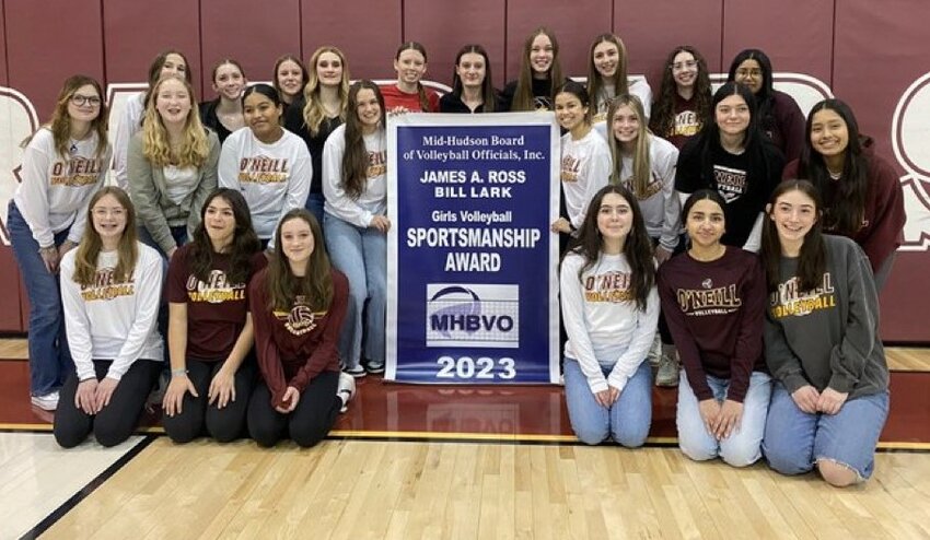 Photo courtesy James I. O’Neill Athletics 
The James I. O’Neill volleyball team is looking to build on last year’s 18-2 season and Section 9 Class B semifinalist appearance.