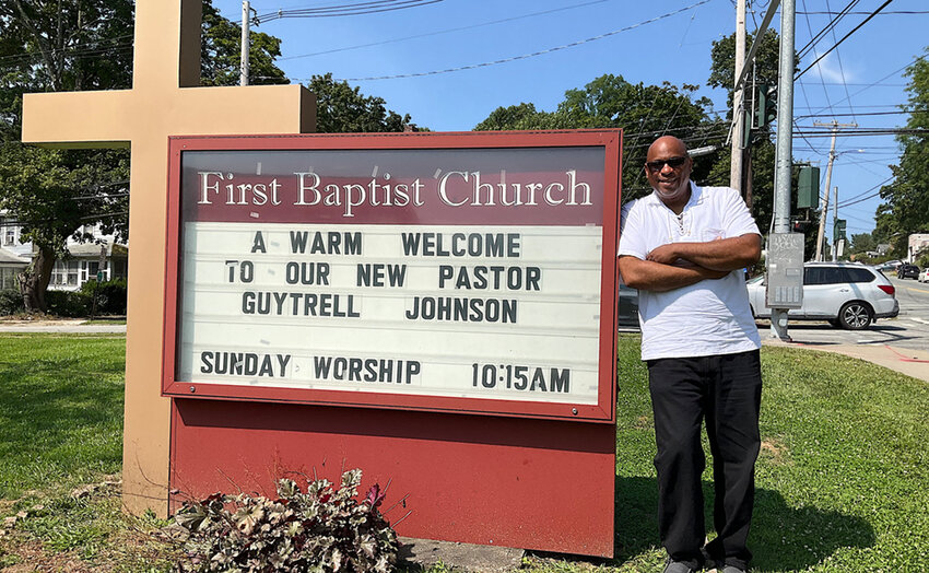 Guytrell Johnson has been appointed as the newest pastor of the First Baptist Church on South Street.