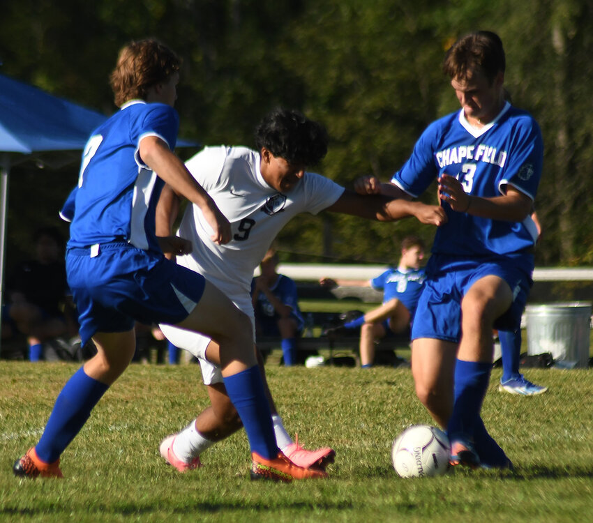 Non-league boys’ soccer game on September 10 at Chapel Field Christian Field in Pine Bush.