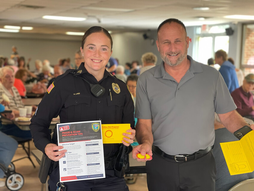 On September 20, the New Windsor Police gave a presentation to the town’s seniors on fraud trends.