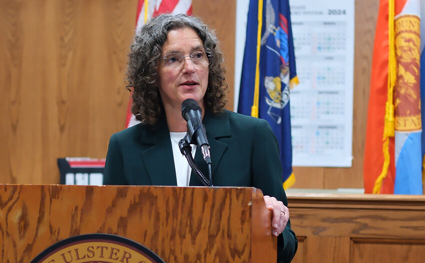 Ulster County Executive Jen Metzger delivers 2025 budget.