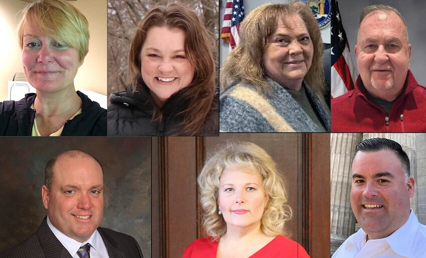 Jennifer Gargiulo, Aleena Olivia, Sallie Dorsch, Peter Carroll, Pat Flynn, Carol Spisso, Jim DiSalvo