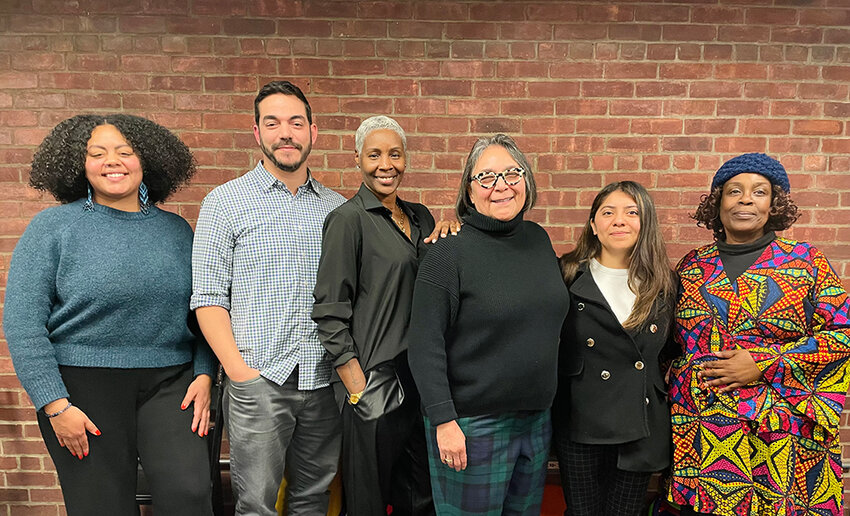 City of Newburgh Democratic Committee] [l-r] Genesis Ramos, Ronald Zorrilla, Tamika Stewart, Ramona Monteverde, Giselle Martinez and Gabrielle Hill have been endorsed by the City of Newburgh Democratic Committee and are preparing for the 2025 election.