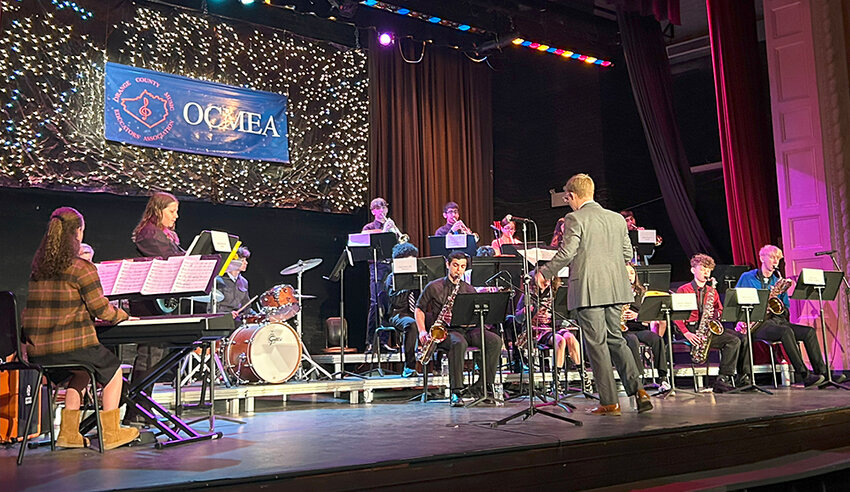 Cornwall schools had three individuals perform as part of the Junior Jazz Ensemble.