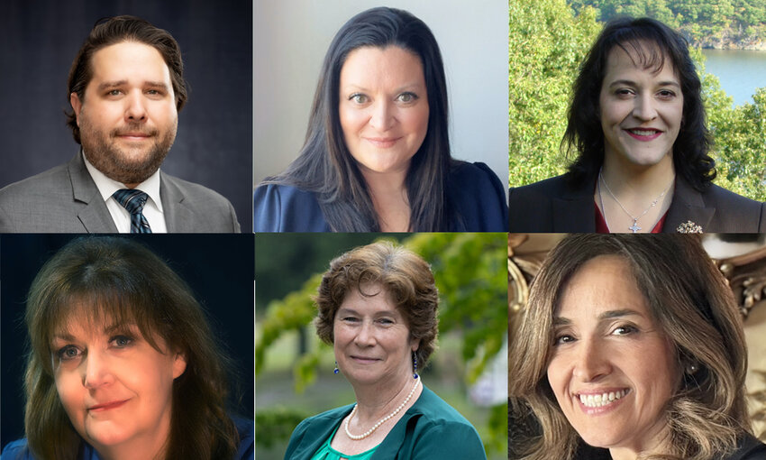 Josh Wojehowski, Stephani Powell, Laurie Tautel, Mary Heed, Virginia Scott, Rokhsha Michael-Razi