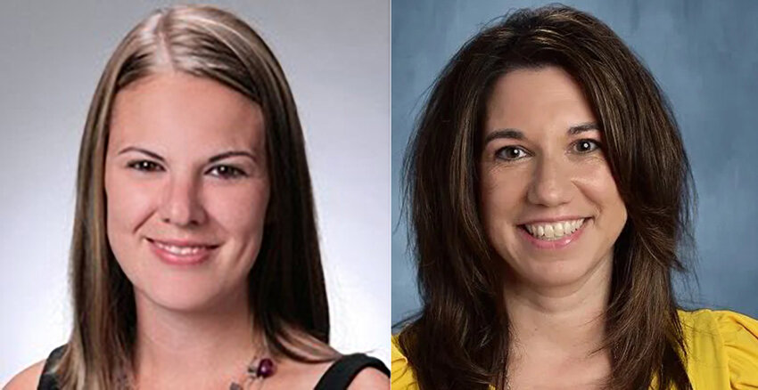 Nicole Parete (.) has been named acting principal at  Plattekill Elementary School, replacing Monica Hasbrouck. (r.)
