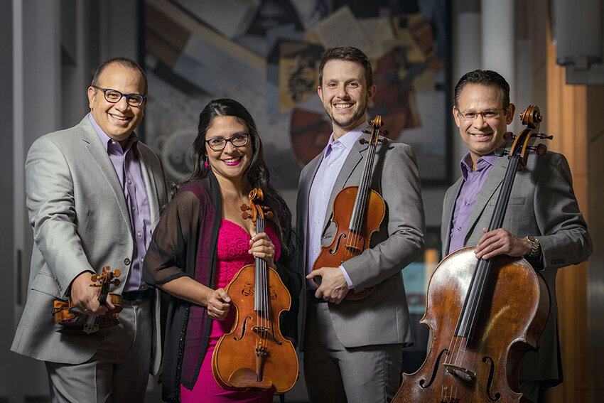 The Dali Quartet performs at the season finale of The Newburgh Chamber Series.