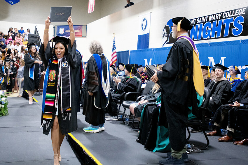 Mount Saint Mary College’s Commencement Bachelors’s Degree Ceremony on Friday, May 17, 2025..Mount Saint Mary College, commencment, class of 2025, seniors, grads