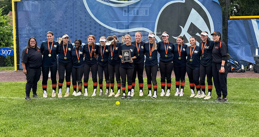 The Marlboro Dukes celebrated another Section 9 title, Sunday at Mount Saint Mary College.