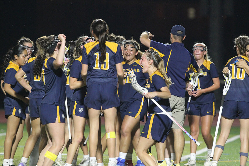 Because of a production error, a photo in last week’s Southern Ulster Times was incorrectly depicted as the Highland Girls Lacrosse team.  The correct photo appears here. The Huskies were defeated by Windsor Central in their state tournament game this past weekend.