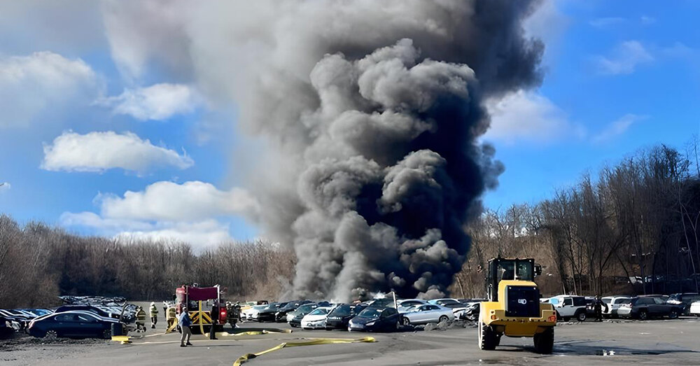 Vehicle fire engulfs Copart Auto | My Hudson Valley