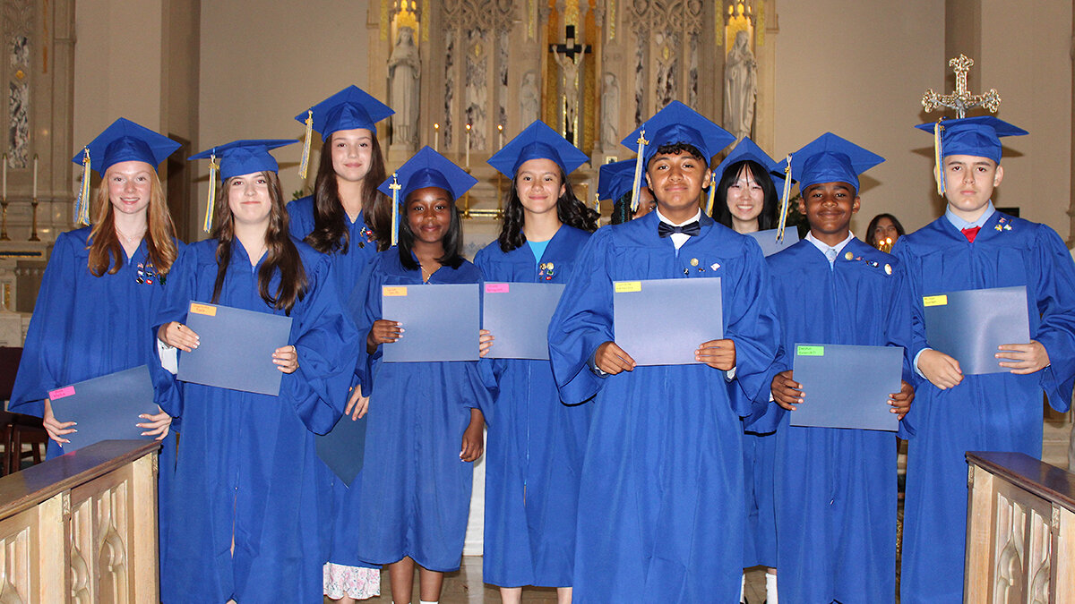 Bishop Dunn School salutes 40 graduates | Mid Hudson Times