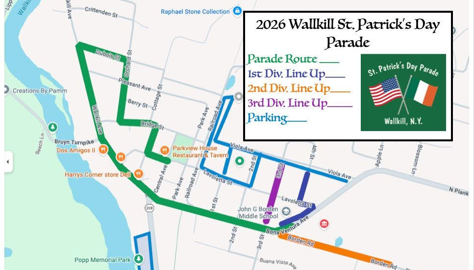Wallkill resident Paul Vegliando will lead this year’s St. Patrick’s ...