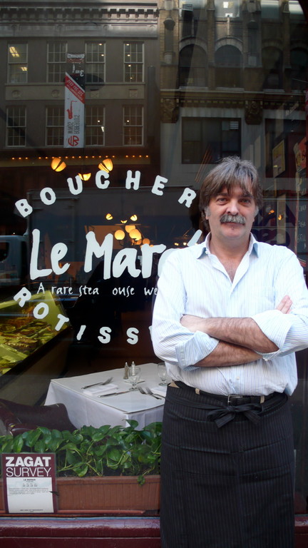 Le Marais chef and owner Jose Meirelles, of the Midtown kosher brasserie.