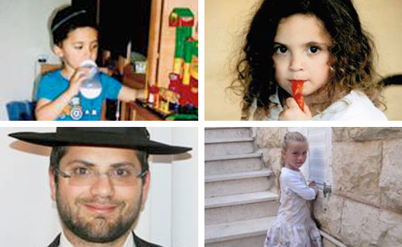 Victims of Toulouse terrorist attack (clockwise from top left) Arieh Sandler, Gabriel Sandler, Miriam Monsenego, and Rabbi Sandler.