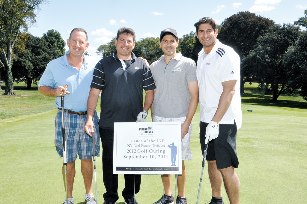 Golfers supporting the FIDF include Howard Porat of Brooklyn and brothers Ruvane,   Eddie and Mitchell Vilinsky of Great Neck, Hewlett and Brooklyn, respectively.