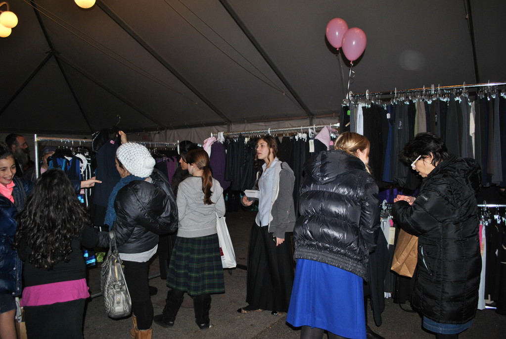 Chabad&rsquo;s &ldquo;Indoor mall&rdquo; boutique was held this past Monday evening and was a phenomenal success. Responding to the needs of the community, those whose belongings were lost in the hurricane were invited to a premier shopping experience at Chabad. Set up beautifully by store in a heated outdoor tent, courtesy of The Party Source and Aaron and Necha Fischman, hundreds of families were greeted by their own personal shoppers who helped them shop for a new wardrobe for their families. The experience mimicked an upscale shopping experience where people were able to replace their lost belongings, including designer men&rsquo;s, women&rsquo;s and children&rsquo;s clothing, shoes and toys all at no cost.      A beautiful component of the evening was that these local stores were very focused on giving back to the community. A tremendous thanks goes to our generous sponsors for donating the merchandise and allowing Chabad to serve the community. Thanks to 100% Kids, 5 Towns Judaica, A Little Different, Ana &amp; Eva, A Shoe Inn, Beltstation.com, Breezys, David&rsquo;s Den, Debbie&rsquo;s Closet, Denny&rsquo;s, Dimples, Incredible Feet, Infinity, Judaica Plus, Junee, Junee Jr., La Toys, Morton&rsquo;s, Orly,&nbsp; Secret Me, Sox Plus, The Party Source, Zoe Ltd, and Zucci Bea&nbsp;for their amazing contributions.        Susie Kassai and Michal Weinstein were the event coordinators and were instrumental in setting up this event and we thank them for their hard work and dedication. Thank you to the many volunteers who spent the day setting up the event.  Many appreciative families expressed tremendous gratitude and ended the evening feeling embraced by the community.        Chabad continues its efforts to help Hurricane victims. Please help out by donating to www.chabad5towns.com/hurricanesandy