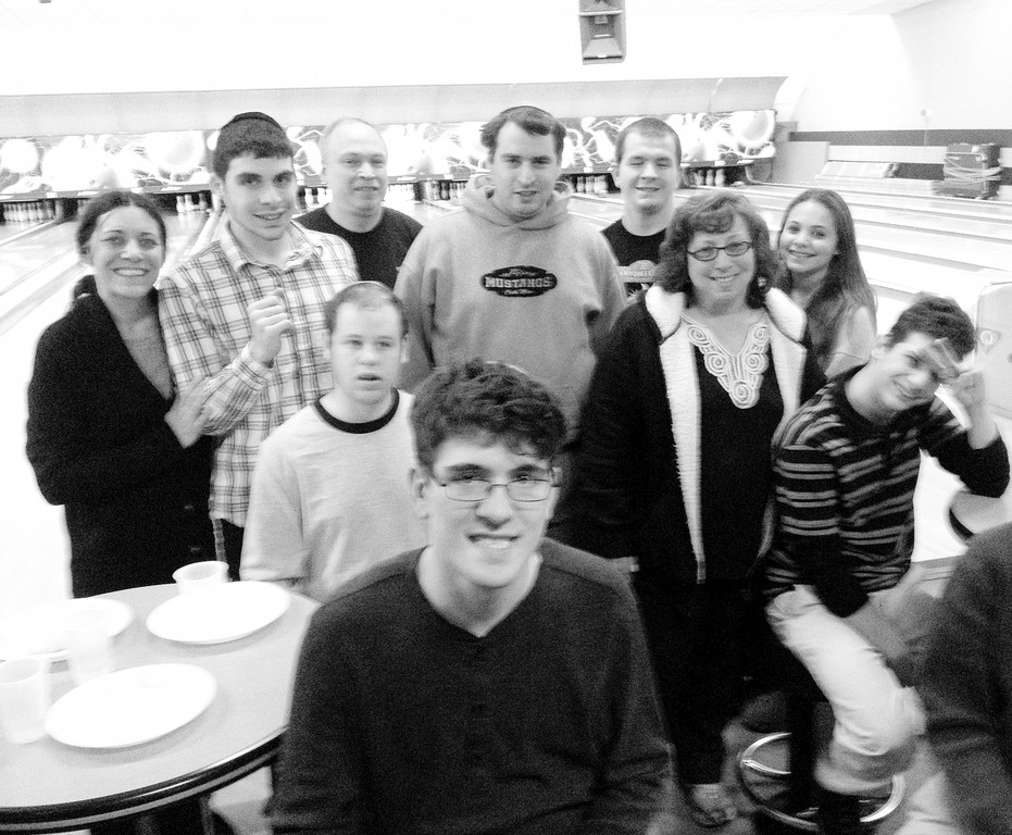 Woodmere Lanes treats Kulanu&rsquo;s kids to a bowling party               Kulanu was treated to a special gift last week when Nick Paxinos,  proprietor of Woodmere Lanes, called to offer free bowling to Kulanu participants.   Nick&rsquo;s  generosity provided a fun activity for participants from Kulanu&rsquo;s RAP (Recreation Activity Program) and 18 additional children who attended Kulanu&rsquo;s Holiday Respite program during the week of December 25th.        The picture shows members of the RAP participants and staff with Woodmere Lanes employees.  Last row: Deb Lang, Matis P., Ira B.,Yehuda F. with Woodmere Lanes employees, Kevin and Faythe Middle Row: Ilan B., Margie S. Kulanu staffer and Isaac G. Front Row: Eric R.
