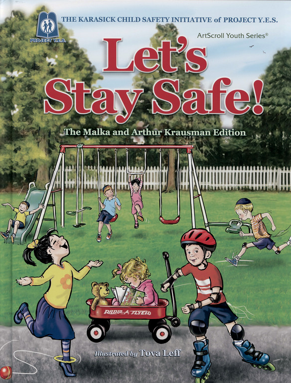 An Artscroll book on child safety.
