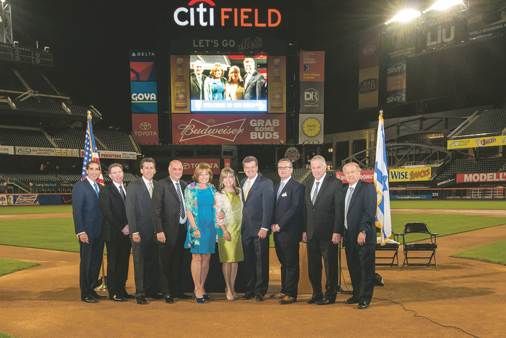 Annual Journal Dinner  Annual Journal Dinner honoring the Francos and the Orbachs on Thursday May 2nd at Citi Field.  Left to right: Maurice Setton, Dinner Chairman, Ivan Kaufman, Chairman, NSHAHS, Dr. Gary Orbach, Dinner Chairman, Joe &amp; Cori Franco, Honorees  Michael &amp; Dr. Bonnie Orbach, Honorees, Avery Modlin, President, NSHA  Dr. William Helmreich, President, NSHAHS Arnie Flatow, Executive Director