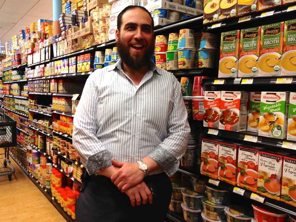 Grocery manager Shloy Rubinstein