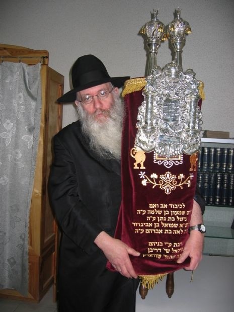 Rabbi Yitzchok Meyer Lipszyc, a Chabad-Lubavitch emissary in Crimea for more than two decades.
