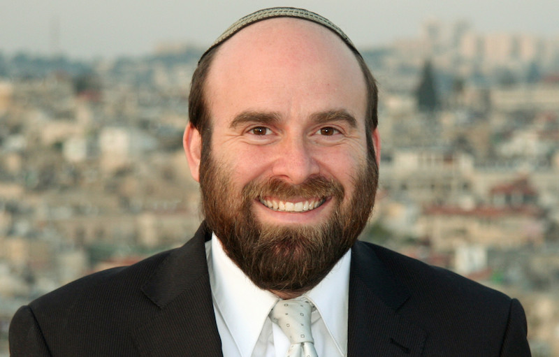 Event organizer Rabbi Reuven Taragin, Yeshivat Hakotel