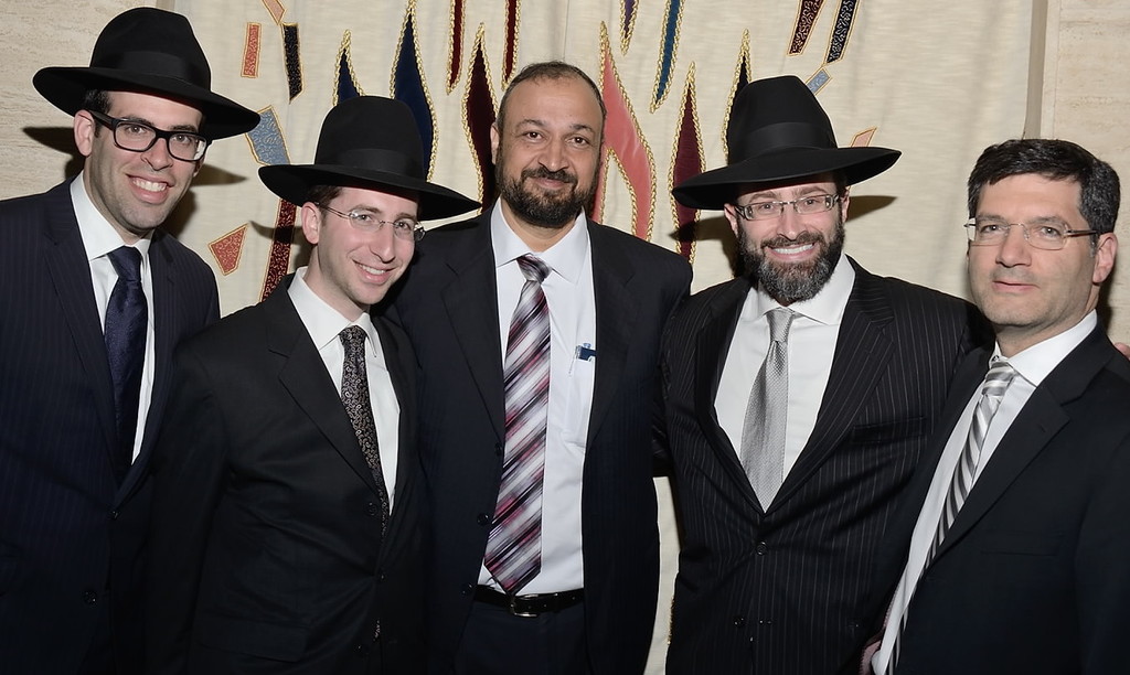Five rabbis at Tuesday
